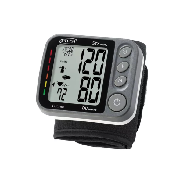 Aparelho Medidor De Pressão Digital Pulso Gp450 G-tech Cor Cinza