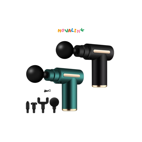 Massageador Elétrico Alta Frequência Profissional Muscular Massagem 4 Em 1