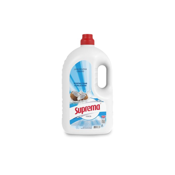 Suprema Lava Roupas Coco 5L - Nova embalagem (Pode variar)