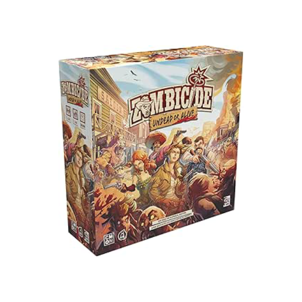 Galápagos, Zombicide: Undead or Alive, Jogo de Tabuleiro para Amigos, 1 a 6 jogadores, 60 minutos por partida