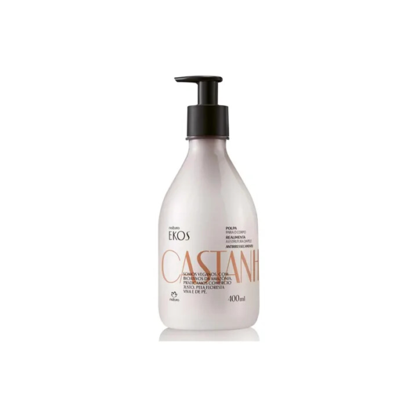 Polpa Desodorante Hidratante Corpo Ekos Castanha 400 Ml
