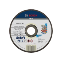 Bosch Disco de Corte Multiconstruction 115x1mm Preto