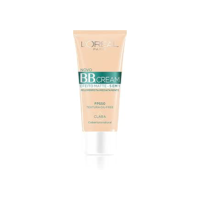 Base BB Cream L'Oréal Paris Efeito Matte Cor Clara FPS 50, 30ml