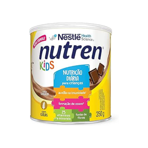 Nutren Suplemento Alimentar Kids Chocolate 350G.