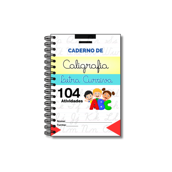 Caderno De Caligrafia Infantil 104 Atividades Letra Cursiva