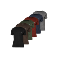 Kit 6 Camisetas Masculina Academia Dry Fit Malha Fria Treino