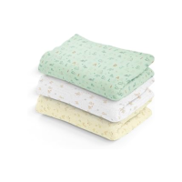 Papi Textil Cueiro Estampado Verde 80Cmx60Cm