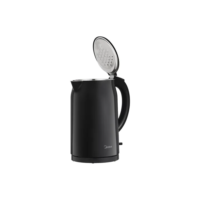 Chaleira Elétrica Preta 1,7l Double Wall Midea Cor Preto