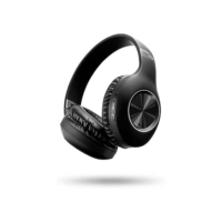 AIWA AWS-HP-02-B - Fone de Ouvido Headphone Bluetooth, ANC, Cancelamento de ruído, dobrável, Preto