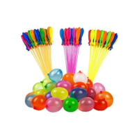 Kit 111 Balões/Bexigas de Água Coloridas – Enchimento Rápido e Fácil – Látex Resistente para Guerra de Balões, Festa Infantil, Piscina, Praia e Brincadeiras ao Ar Livre