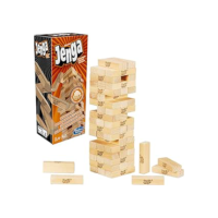 Jenga, Jogo de Brinquedo, Jenga Clássico - Conjunto com 54 Peças - A partir de 6 Anos