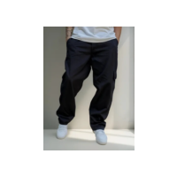 Calça Cargo Masculina Larga Skate Elástico Cintura Unissex