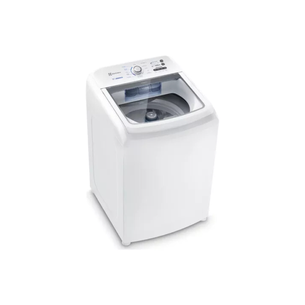 Máquina de Lavar Electrolux 15kg Branca Essential Care com Cesto Inox e Jet&Clean LED15