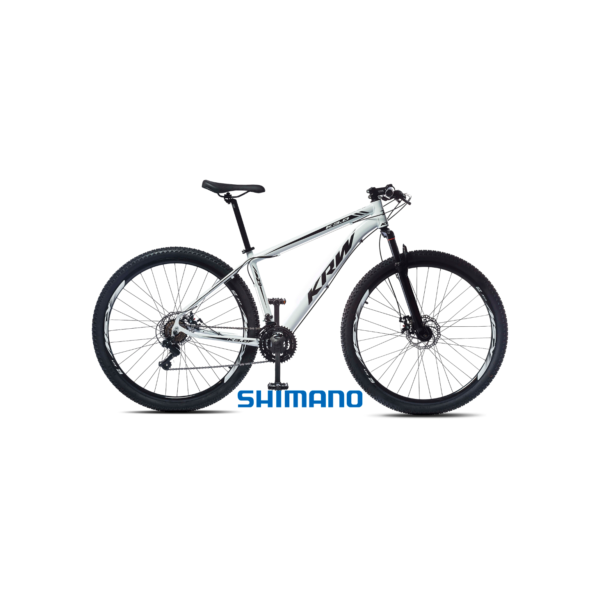 Bicicleta aro 29 Alumínio KRW Shimano 24 Velocidades Marchas Freio Disco Hidráulico Suspensão dianteira Mountain Bike LTX S41
