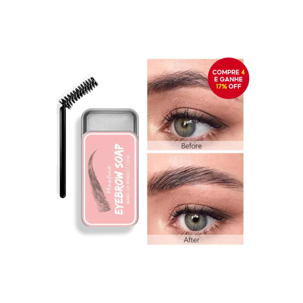 Gel De Estilo Para Sobrancelhas Alta Transparente Refrescante Presente De Escova Natural De Longa