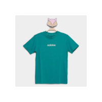 Camiseta Infantil Adidas Logo Linear - Azul