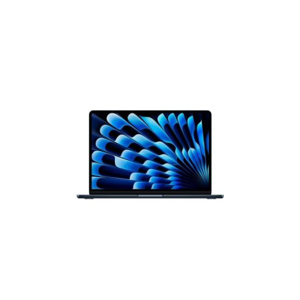 MacBook Air Apple 13" Chip M4, CPU 10 Núcleos, GPU 8 Núcleos, Neural Engine 16 Núcleos, 16GB RAM, SSD 256GB, Meia-noite - MW123BZ/A