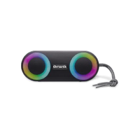 Caixa de Som Speaker, Aiwa, Bluetooth, Luzes Multicores, IP65 - AWS-SP-01