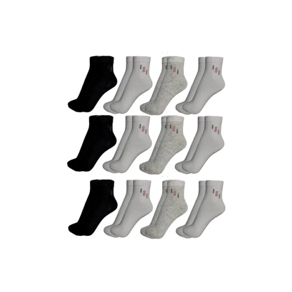 12 Pares Meia Cano Longo Longo Respiravel Inverno Unissex