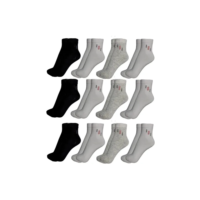 12 Pares Meia Cano Longo Longo Respiravel Inverno Unissex