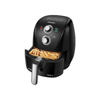 Fritadeira Sem Óleo Air Fryer 4L, Mondial, Preto/Prata, 1500W, 220V - AFN-40-BFS