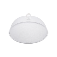 LYOR - Tela Protetora Para Alimentos de Metal Revestida Com Plástico Branca 30 x 12Cm