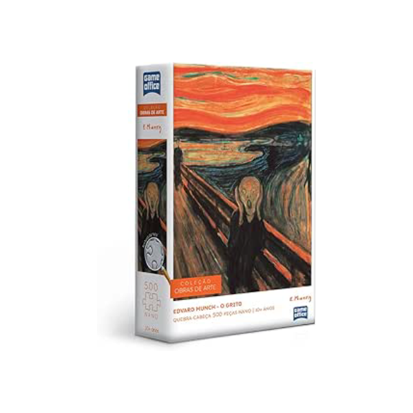 Toyster - Quebra-cabeça: Edvard Munch: O Grito - 500 peças nano - Game Office