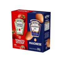 Heinz Pack Ketchup 397G + Maionese 390G