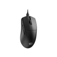 Mouse Gamer Redragon K1ng 1K Preto PAW3327 Cabo USB Tipo-C Removível 12400 DPI M724