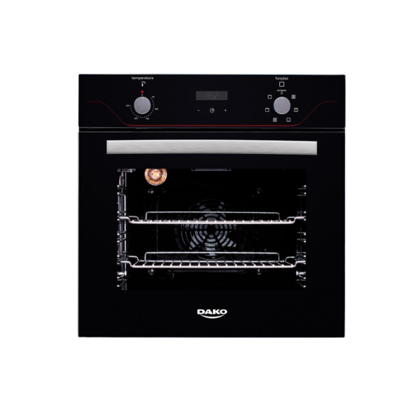 Forno de Embutir Elétrico Preto 60 Litros com Timer Digital Dako Diplomata Grill 220V