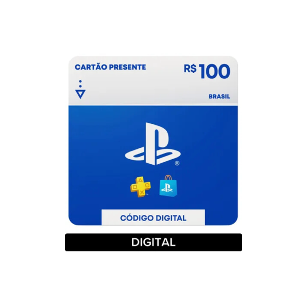 Sony PlayStation Store Gift Card R$ 100 (Digital)