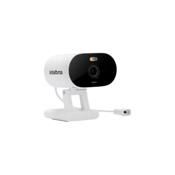 Câmera Externa Inteligente Full HD Wi-fi Full Color iME 500 Branco Intelbras