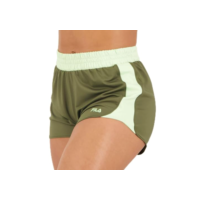 SHORT FEM. PERFORMA COLORS,VERDE OLIVA/VERDE PASTEL CLARO,G