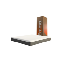 Colchão Emma Queen - Tecnologia Alemã Cor Branco/Cinza