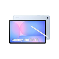 Tablet Samsung Galaxy Tab S10 FE, Azul, 10.9", Wifi, 128GB, 8GB RAM, Camera Traseira de 13MP, Câmera Frontal de 12MP Ultra Wide, Wifi 6, IP68, Android 15