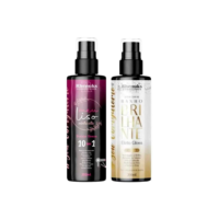 Kit Spray Capilar Meu liso + Spray Capilar efeito GLOSS MULTIFUNCIONAL  BANHO BRILHANTE 200ml cada