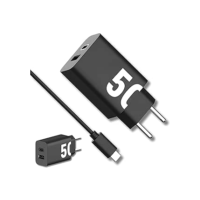 Carregador Super Turbo 50W Ultra Rápido Tipo C Carregamento Rápido + Cabo Tipo C Compatível com Samsung Motorola Xiaomi Redmi Poco Notebook iPhone 15 Todos Dispositivos Smartphones Celulares Notebooks