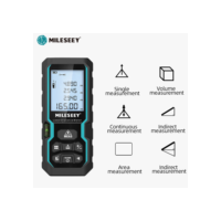 MILESEEY S6 Fita métrica a laser 40M 60M 80M 100M Telêmetro laser IP54 Régua eletrônica Ferramenta de medição útil