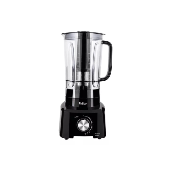 Liquidificador PH900 Com 12 Velocidades e Pulsar Potência de 1200W Cor Preto Philco 127V