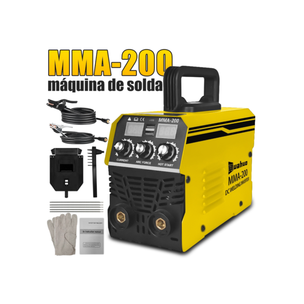 【110V/220V】 Máquina Solda Inversora Profissional Mini máquina de solda digital MMA-200/MMA-180/MMA-120~