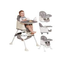 Maxi Baby Cadeira de Alimentação Portátil Bebê Honey (Cinza)