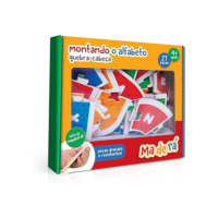 Montando o Alfabeto - Quebra-Cabeça - 27 Peças - Toyster Brinquedos