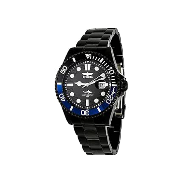 Invicta Relógio masculino de quartzo Pro Diver de aço inoxidável - 43 mm