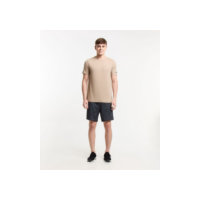 Bermuda Esportiva em Jacquard Estampada Cinza
