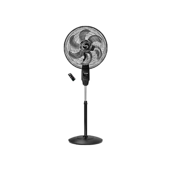 Ventilador de Coluna Mallory Chronos 126W, Silencioso, Com Controle Remoto, Hélice de 6 pás, Auto Desligamento Programável de até 7 Horas- PR – GR - 127V