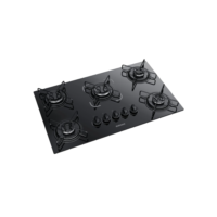 Cooktop Itatiaia Essencial 5 Bocas Mesa Vidro Preto Bivolt