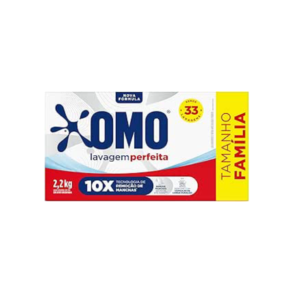 Omo Sabão em Pó Lavagem Perfeita 2,2kg