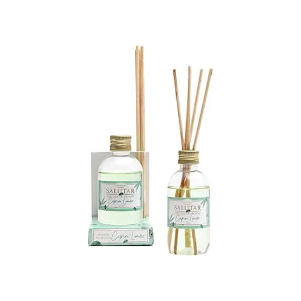 Aromatizador de Ambiente Capim-Limão 165 ml Difusor com 5 Varetas, Salutar