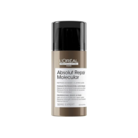 L’Oréal Professionnel Leave-in Absolut Repair Molecular, Repara e Restaura a Força, Protege Contra o Calor, Textura Cremosa, Sem Enxague, Para Todos os Tipos de Cabelos Danificados, SERIE EXPERT, 100ml