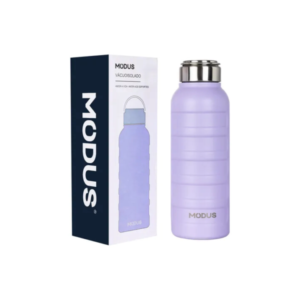 Modus Garrafa Térmica De Água 1000ml De Aço Inoxidável Cor Roxo
